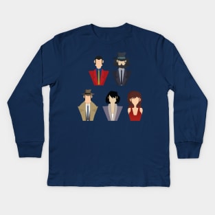 Lupin the 3rd Kids Long Sleeve T-Shirt